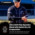 thumbnail image 5 of Guardian Baseball Pro-Grade Compression Arm Sleeve - For Arm Care & Protection Sliding Diving On Field (Black), 5 of 6