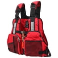 thumbnail image 4 of LHCER Adult Life Jacket Survival Jacket Portable Floating Vest Fishing Waistcoat Multi-Pocket Life Jacket Accessory Pool, 4 of 8