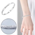 thumbnail image 2 of SUSHANG Bamboo Bracelet Bracelet for Women Frosted Vintage Open Bracelet Knot for Women Simple Gift Bracelet, 2 of 7