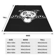 thumbnail image 3 of Pitbull Bed Blanket Fleece Throw Blankets Sofa Plush Soft Warm Blankets for Home Camping Travel 80"x60", 3 of 5