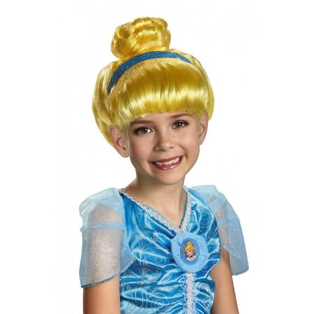 Disney Princess Girls Blonde Cinderella Wig