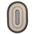 thumbnail image 1 of Colonial Mills BN49R024X108 2 x 9 ft. Brooklyn Traditional Oval Rug, Slate, 1 of 1