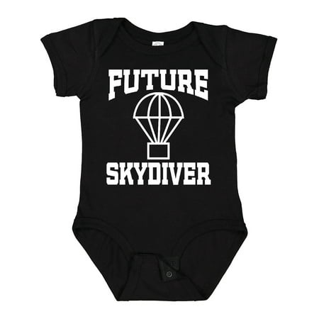 

Inktastic Skydiving Future Skydiver Gift Baby Boy or Baby Girl Bodysuit