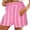 Pink, variant on Wlynlyn Womens Striped Pajamas Shorts Elastic Waisted Sleep Bottoms Wide Leg Soft Comfy Pjs Shorts
