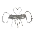 thumbnail image 1 of Cadena corporal para sujetador para mujeres y niñas, joyería de moda, collares de hombro para conciertos, bailes de máscaras, discotecas y bailes de, 1 of 8