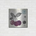 thumbnail image 3 of Luxe Metal Art 'Cherry Notes' by Studio Mousseau, Metal Wall Art, 24"x24", 3 of 7