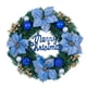 thumbnail image 2 of Ganfancp Corona de Navidad Ratán Decoración de Navidad Corona Puerta Colgante, 2 of 6
