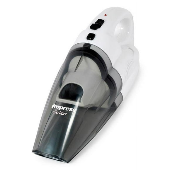 Impress IM-1001W GoVac Rechargeable Handheld Vacuum Cleaner&#44; White