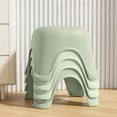 thumbnail image 4 of FHBVT Low Stepping Stool for Bathroom, Non-Slip Plastic Stool with Enhanced Stability for Adults, Versatile Stool for Living Room, Shower, Kitchen Counter, Bathroom Use, Home Essential, 4 of 6
