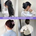 thumbnail image 4 of Small Claw Clips, 10 Pcs Square Matte Hair Clips, 5 Color Hair Claw Clips for Thin Medium Thick Hair, Nonslip Hair Claws for Women Girls, Hair Accessories, 4 of 4