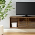 thumbnail image 4 of Modway Render 46" Wall-Mount Media Console TV Stand in Walnut, 4 of 9