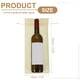 thumbnail image 2 of 10pcs Bolsas de Vino de Yute, Bolsas de Regalo para Botellas de Vino con Cordones, Fundas para Botellas de Licor para Fiestas de Bodas y Cumpleaños, Beige, 2 of 6