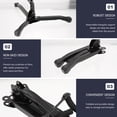 thumbnail image 1 of unbranded Portable Foldable Saxophone Holder Bracket Negro Con Estructura Estable Y Fácil Transporte, 1 of 8