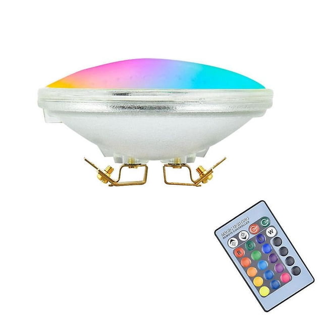 Lumière sous-Marine Rgb Par36 9 W CA/CC 12 V pour Piscine, Étanche