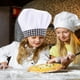 thumbnail image 2 of FELTECHELECTR juego de disfraz de chef para niños, ropa de chef, delantal y sombrero para niños y niñas., 2 of 4