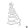 thumbnail image 1 of Christmas Tree Metal Cutting Dies Card Scrapbooking Mold S Paper U Craft Q6T5, 1 of 6