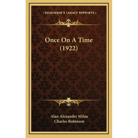 Once On A Time (1922) (Hardcover)