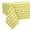 Jaune, variante sur Fabstyles Country Check Nappe Décor de ferme pour une utilisation intérieure/extérieure, pique-niques, barbecues, repas-partage, événements d'été, salon et salle à manger