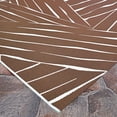 thumbnail image 3 of Couristan Dolce Parquet 5'3" x 7'6" Amber Outdoor Rug, 3 of 7