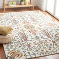thumbnail image 2 of SAFAVIEH Heritage Dijana Tribal Wool Area Rug, Ivory/Grey, 5' x 8', 2 of 9