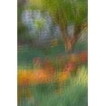 thumbnail image 2 of Jaynes Gallery 11x14 Gold Ornate Wood Framed with Double Matting Museum Art Print Titled - France-Giverny Impression of flowers in Monets Garden, 2 of 4