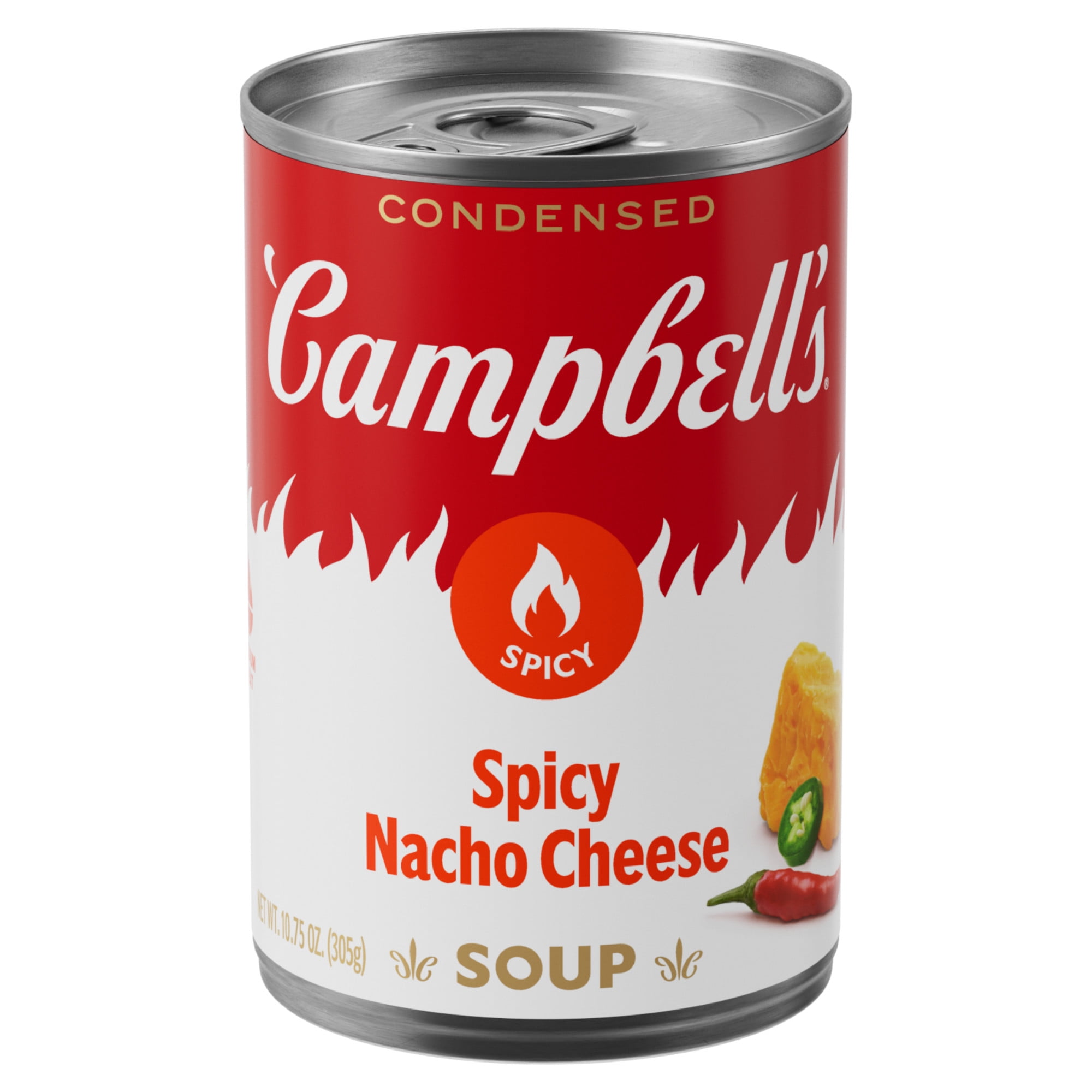 Campbell's Spicy Tomato Soup 10.5 oz Can Vegan Condensed with