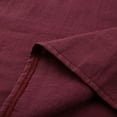 thumbnail image 4 of Frostluinai Women Plus Size Casual Loose Solid Color 3/4 Sleeve Round Neck Tunic Shirt Blouse Top, 4 of 5