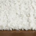 thumbnail image 4 of Everloom Royal Shag Pearl Modern Super Soft Solid Area Rug, White, 5'2"x7'2", 4 of 7