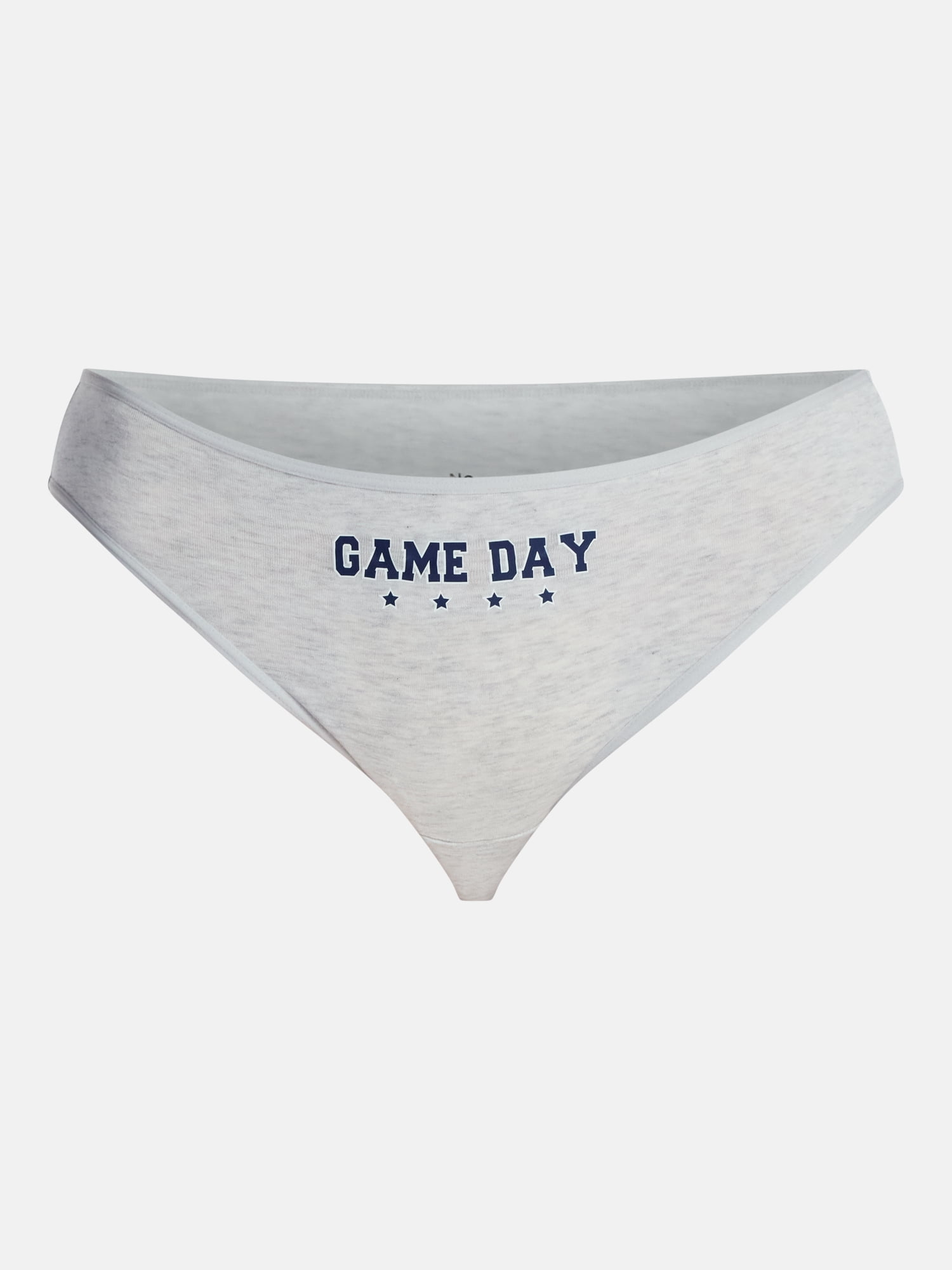 No Boundaries Cotton Blend Bikini Panties, Women's XS-XXXL