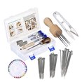 thumbnail image 1 of Kit de fieltro de aguja Kit de inicio de fieltro de aguja Aguja de hilo de fibra Tijeras Suministros Abanopi Kit de fieltro, 1 of 7