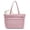Puffy Pink-B, variant on WANDF Puffy Tote Bag for Women,Quilted Puffer Work Tote with Bottle Pockets,15.6 Inch Laptop Bag with Compartment,Lightweight Water-Resistant Travel Shoulder Bag for Mom,Sister,Teacher,Nurse(Black)