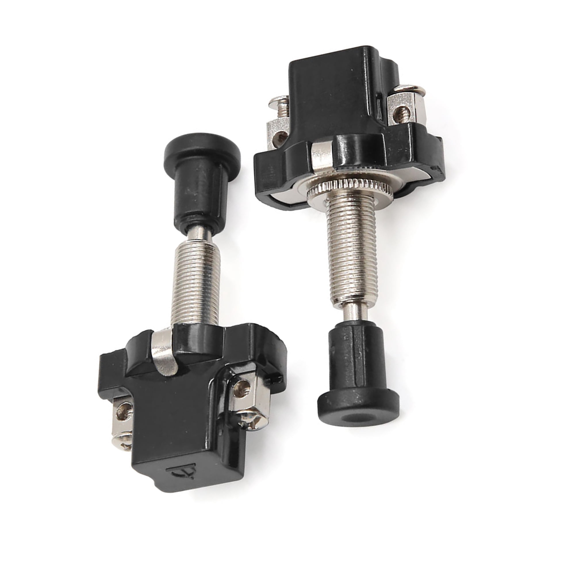 Unique Bargains 2pcs 8mm Thread Mount ON-OFF Push-Pull Switch DC 12V Replacement