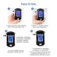 thumbnail image 3 of Gas tester,With O Visual 6 Breath Tester Portable With 6 Alarm Use With 6 Breath Tester Lcd With Visual Alarm Leeofty Laoshe Havou, 3 of 7