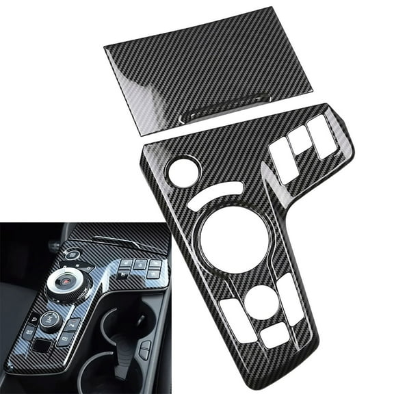 Premium Abs Car Center Console Sticker Panel Cover For Kia Sportage 2022 2Pcs