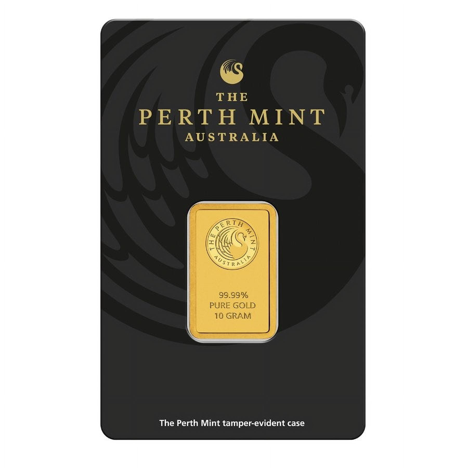 10 Gram Perth Mint Gold Bar .9999 Fine (in Assay)