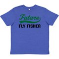 thumbnail image 3 of Inktastic Future Fly Fisher Youth T-Shirt, 3 of 5