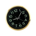 thumbnail image 1 of kurtrusly Large Luminous Wall Clock with Night Light Quartz Indoor Hotel Shops Cafe, 1 of 8