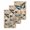 Brown, variant on Vintage Dragonfly Kitchen Dish Towels for Drying Dishes Set of 3, Vintage Brown Tree Branch Waffle Weave Microfiber Hand Tea Bathroom Towels Quick Dry & Absorbent Towel 15.7x23.6