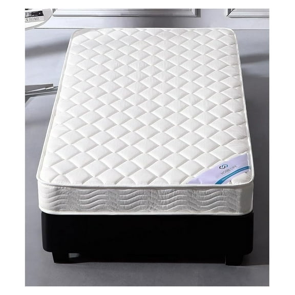 Home Life 6 inch Twin Bed Mattress - Euro Top Sleep - Eco-Friendly, Breathable Innerspring Twin Size Mattress