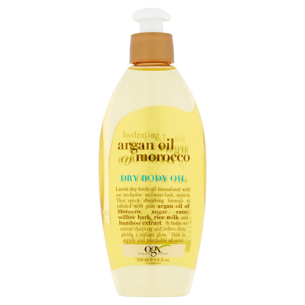 Ogx Hydrating + Argan Oil of Morocco Dry Body Oil, 6.8 fl oz Walmart