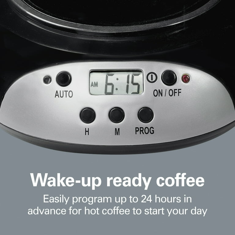 Hamilton Beach 12-Cup Programmable Drip Coffee Maker Machine with