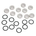 thumbnail image 1 of 10pcs Brake Master Cylinder Sight Glass with O Ring, Universal Resin Lens Oil Usage Observation Tool Set, Fits Motorcycle ATV, 1 of 7