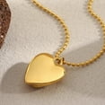 thumbnail image 4 of Oasiva Trendy Stainless Steel Heart Necklace Featuring Drip Oil Designs Portable Skin-Friendly Jewelry for Daily Wear, 4 of 7