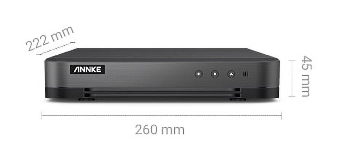 ANNKE Wired 1080P Home Security Camera System, 16-Channel DVR, 12 Weatherproof Cameras, IR Night Vision, 2TB HDD