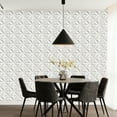 thumbnail image 7 of 29 Sq.Ft 3D Wall Panels, Modern Interior Accent Wall Panel Geometric Textured Wall Tiles for for Living Room Hotel Office,11.8"x11.8", 30Pack, 7 of 7