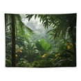 thumbnail image 5 of ONETECH  Tropical Green Plant Tapestry Wall Hanging, Palm Tree Leaves Rainforest Jungle Nature Room Wall Art Tapestries, Forest Aesthetic Wall Tapestry for Bedroom College Drom Home Office, 5 of 7