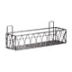 thumbnail image 1 of Estante colgante de pared para baño, organizador de ducha resistente y multiusos, estante de almacenamiento para lavandería, dormitorio de granja Negro, 1 of 8