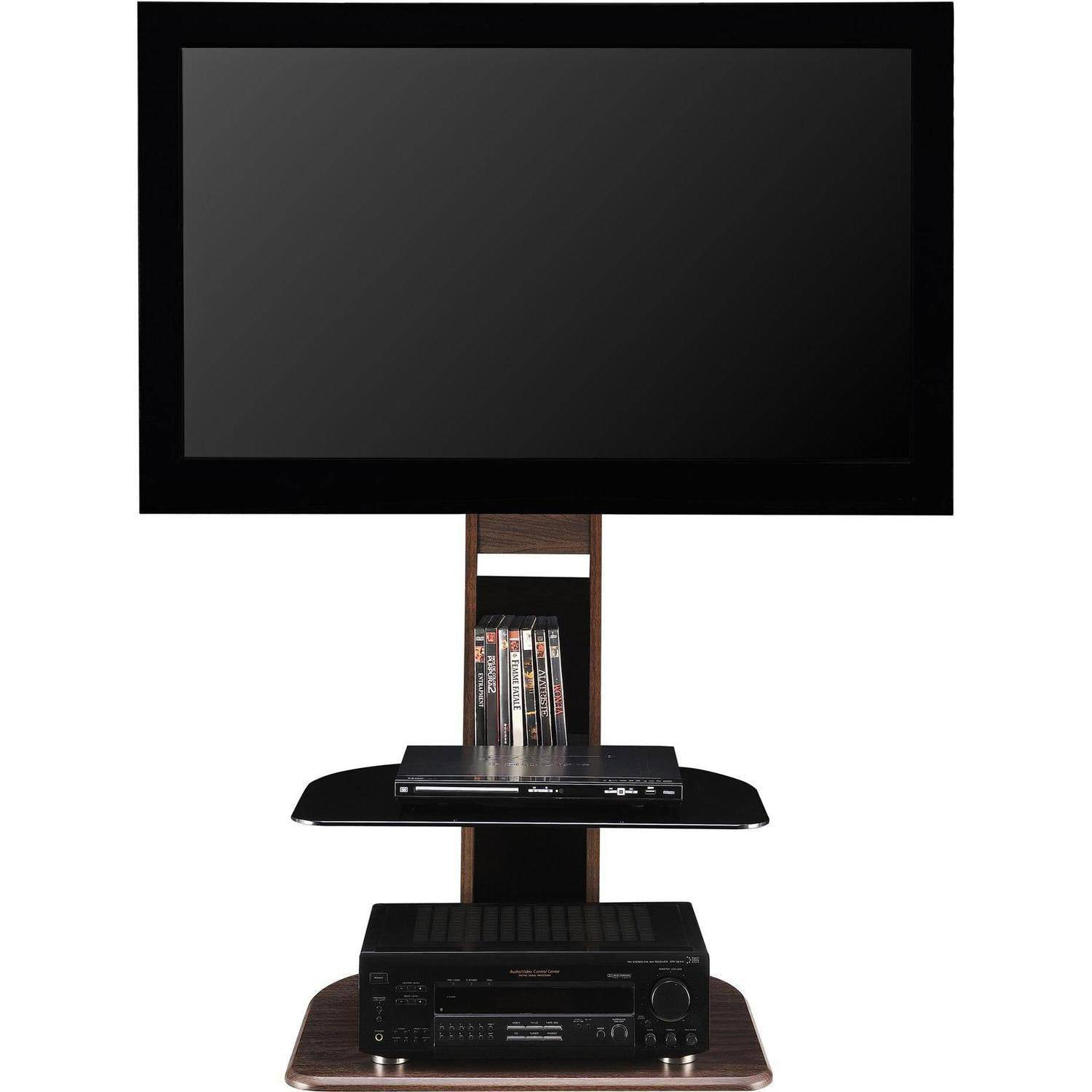 Altra Galaxy TV Stand w/ Mount for TVs up to 50" Black Brown