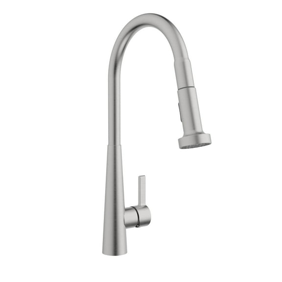Belanger SIN78CSS Single Handle Pull-Down Kitchen Faucet with Zero-Weight and AutoRetrac Technology, Stainless Steel