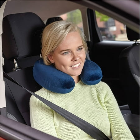 - U-Shape Memory Foam Travel Pillow, Neck Pillow